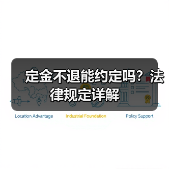 定金不退能约定吗?法律规定详解(图2) 定金不退能约定吗?法律规定详解(图2)