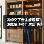 装修交了定金能退吗？详解退还条件与法律依据（图1）