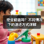 定金能退吗?不同情况下的退还方式详解(图2) 定金能退吗?不同情况下的退还方式详解(图2)