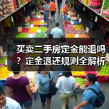 买卖二手房定金能退吗?定金退还规则全解析(图1) 买卖二手房定金能退吗?定金退还规则全解析(图1)
