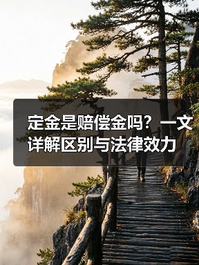 定金是赔偿金吗？一文详解区别与法律效力（图4）
