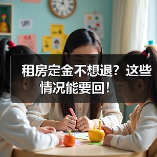 租房定金不想退?这些情况能要回!(图3) 租房定金不想退?这些情况能要回!(图3)