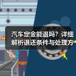汽车定金能退吗?详细解析退还条件与处理方式(图4) 汽车定金能退吗?详细解析退还条件与处理方式(图4)