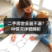 二手房定金退不退?三种情况详细解析(图1) 二手房定金退不退?三种情况详细解析(图1)