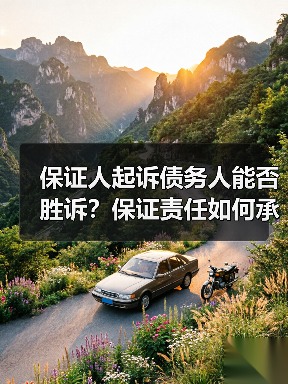 保证人起诉债务人能否胜诉？保证责任如何承担（图3）