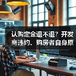 认购定金退不退?开发商违约、购房者自身原因全解析(图3) 认购定金退不退?开发商违约、购房者自身原因全解析(图3)