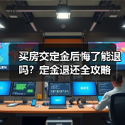 买房交定金后悔了能退吗?定金退还全攻略(图3) 买房交定金后悔了能退吗?定金退还全攻略(图3)