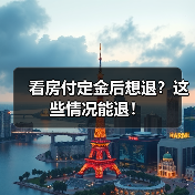 看房付定金后想退?这些情况能退!(图4) 看房付定金后想退?这些情况能退!(图4)