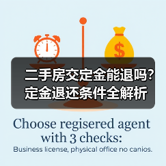 二手房交定金能退吗?定金退还条件全解析(图3) 二手房交定金能退吗?定金退还条件全解析(图3)