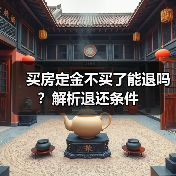 买房定金不买了能退吗？解析退还条件（图1）