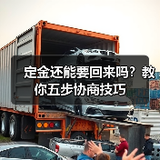 定金还能要回来吗？教你五步协商技巧（图4）