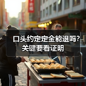 口头约定定金能退吗？关键要看证明（图2）
