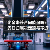 定金未签合同能退吗？责任归属决定退与不退（图4）