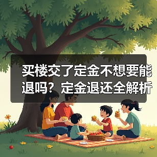 买楼交了定金不想要能退吗？定金退还全解析（图3）