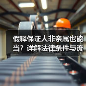 假释保证人非亲属也能当？详解法律条件与流程（图2）