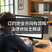 订约定金合同有效吗？法律依据全解读（图1）