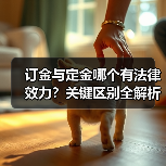 订金与定金哪个有法律效力？关键区别全解析（图4）