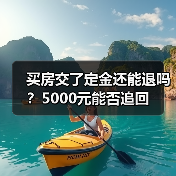 买房交了定金还能退吗？5000元能否追回（图3）