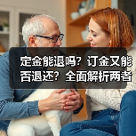 定金能退吗？订金又能否退还？全面解析两者差异（图1）