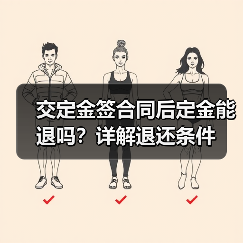 交定金签合同后定金能退吗？详解退还条件（图3）