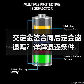 交定金签合同后定金能退吗？详解退还条件（图4）