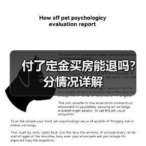 付了定金买房能退吗？分情况详解（图1）