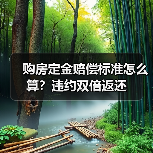 购房定金赔偿标准怎么算？违约双倍返还（图3）