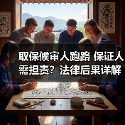 取保候审人跑路 保证人需担责？法律后果详解（图4）