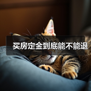 买房定金到底能不能退（图1）