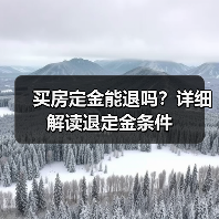 买房定金能退吗?详细解读退定金条件(图4) 买房定金能退吗?详细解读退定金条件(图4)