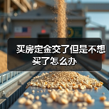 买房定金交了但是不想买了怎么办(图4) 买房定金交了但是不想买了怎么办(图4)