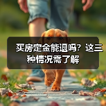 买房定金能退吗?这三种情况需了解(图2) 买房定金能退吗?这三种情况需了解(图2)