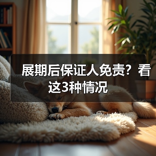 展期后保证人免责?看这3种情况(图1) 展期后保证人免责?看这3种情况(图1)