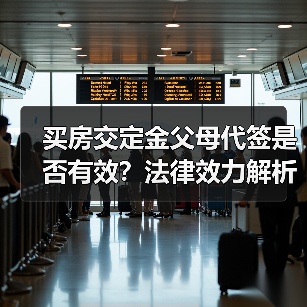 买房交定金父母代签是否有效?法律效力解析(图2) 买房交定金父母代签是否有效?法律效力解析(图2)