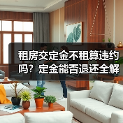租房交定金不租算违约吗？定金能否退还全解析（图3）