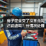 房子定金交了没签合同还能退吗?分情况处理(图1) 房子定金交了没签合同还能退吗?分情况处理(图1)