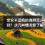 定金不退钱的真相是这样?这几种情况要了解(图1) 定金不退钱的真相是这样?这几种情况要了解(图1)
