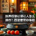抚养权举证保证人怎么操作？四要素帮你争取抚养权（图3）