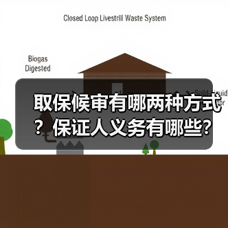 取保候审有哪两种方式?保证人义务有哪些?(图3) 取保候审有哪两种方式?保证人义务有哪些?(图3)