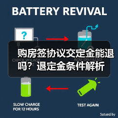 购房签协议交定金能退吗?退定金条件解析(图2) 购房签协议交定金能退吗?退定金条件解析(图2)