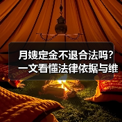月嫂定金不退合法吗?一文看懂法律依据与维权方法(图2) 月嫂定金不退合法吗?一文看懂法律依据与维权方法(图2)