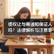 债权让与需通知保证人吗?法律解析与注意事项(图2) 债权让与需通知保证人吗?法律解析与注意事项(图2)
