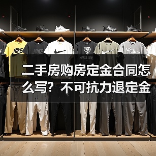 二手房购房定金合同怎么写?不可抗力退定金怎么办?(图1) 二手房购房定金合同怎么写?不可抗力退定金怎么办?(图1)