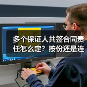 多个保证人共签合同责任怎么定?按份还是连带?(图3) 多个保证人共签合同责任怎么定?按份还是连带?(图3)