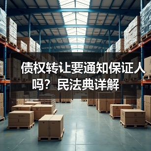 债权转让要通知保证人吗？民法典详解（图1）