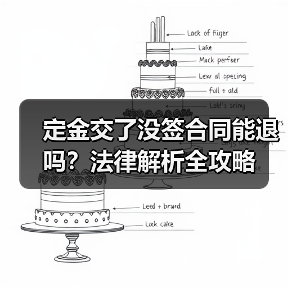 定金交了没签合同能退吗?法律解析全攻略(图3) 定金交了没签合同能退吗?法律解析全攻略(图3)