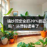 婚纱照定金超20%能退吗?法律解读来了(图3) 婚纱照定金超20%能退吗?法律解读来了(图3)