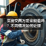 买房交两万定金能退吗?不同情况如何处理(图2) 买房交两万定金能退吗?不同情况如何处理(图2)