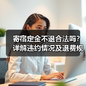 寄宿定金不退合法吗?详解违约情况及退费规则(图2) 寄宿定金不退合法吗?详解违约情况及退费规则(图2)