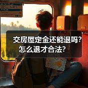 交房屋定金还能退吗?怎么退才合法?(图1) 交房屋定金还能退吗?怎么退才合法?(图1)